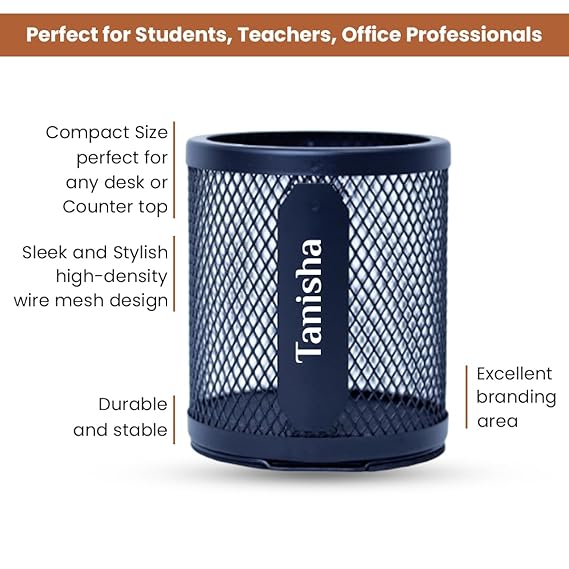 Personalized Pen Stand With Mobile Stand - Giftana