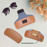 Personalized Gift : Stylish Sunglass Case with Charm - Giftana