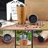 Premium Bamboo Tumbler – Personalized & Eco-Friendly Gift - Giftana