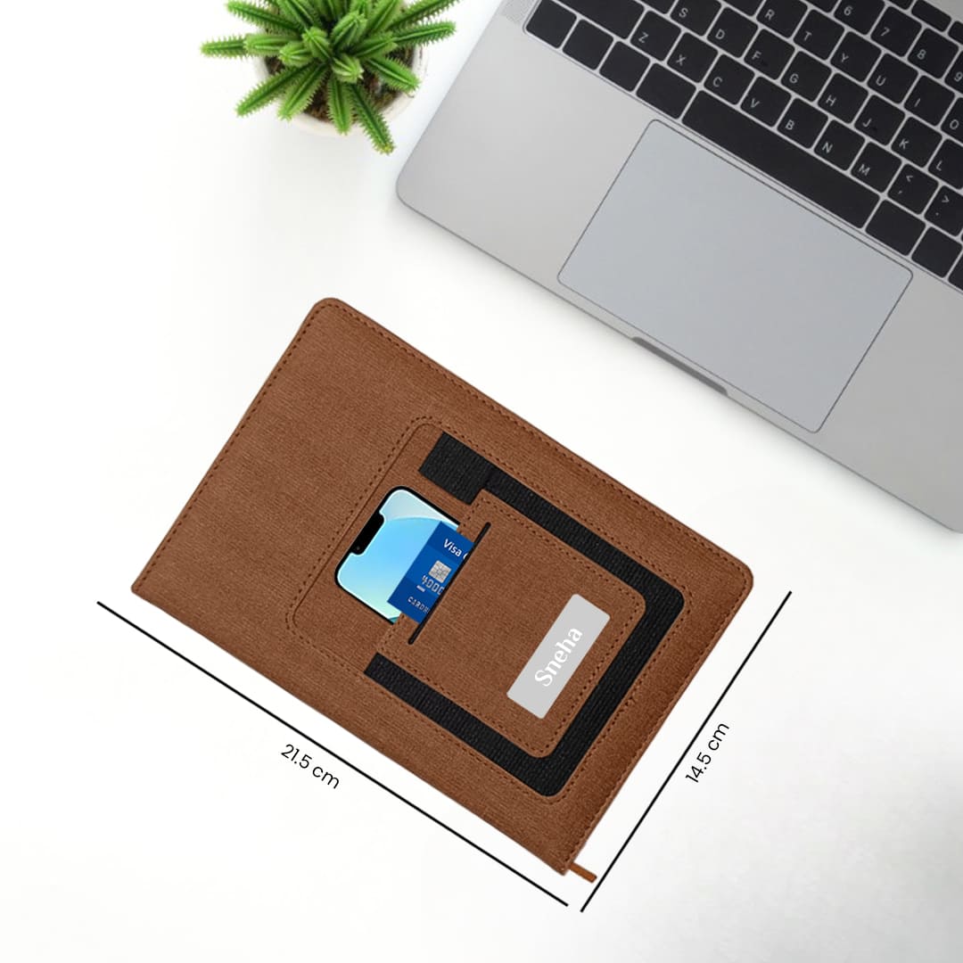 Premium Personalized Gifts : Pocket Diary for Daily Notes - Giftana
