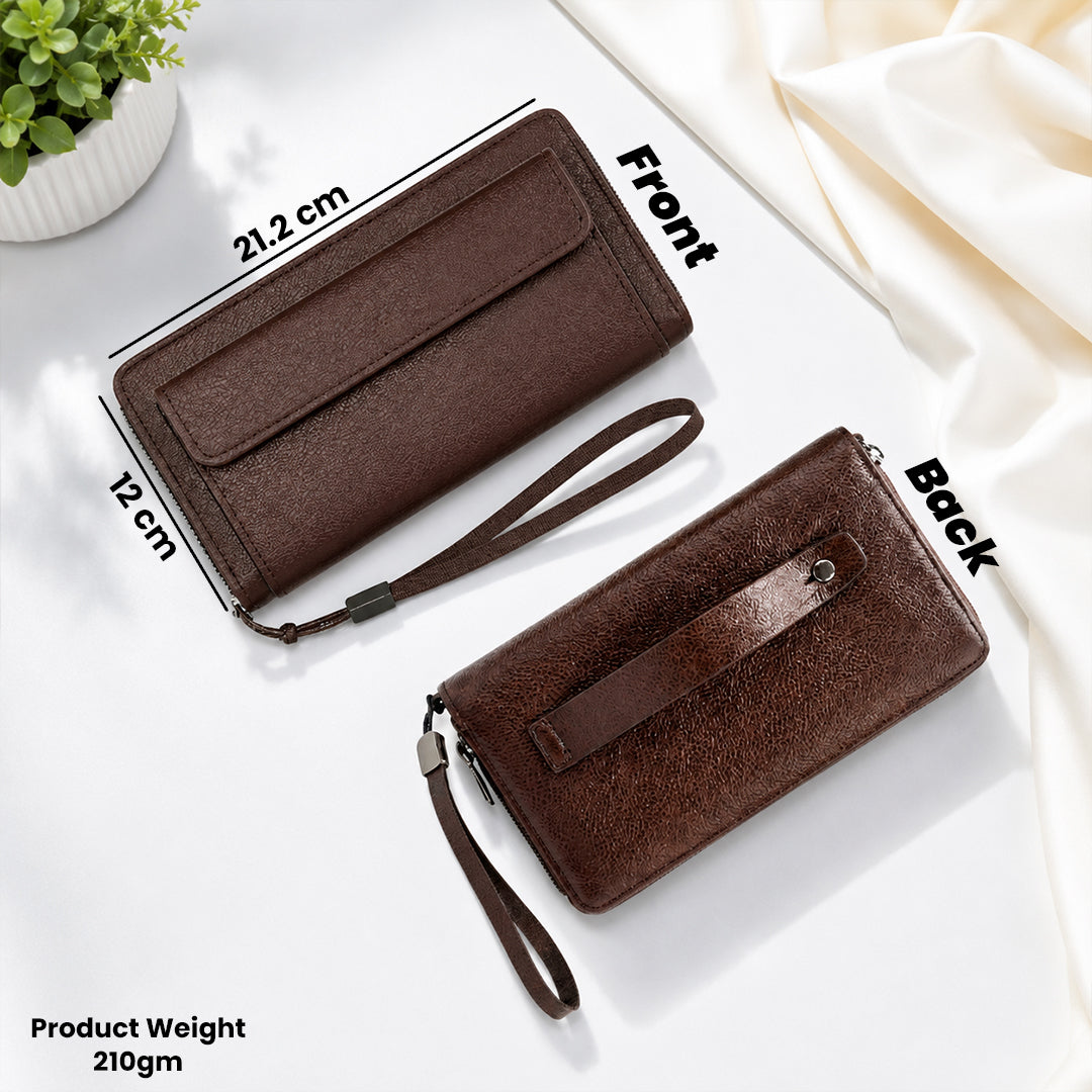 Premium Brown Leather Wallet Gifts for Women