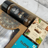 Premium Coffee Lover's Gift Hamper with Big Aroma Diffuser, Cookies & Brownie
