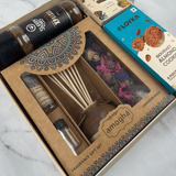 Premium Coffee Lover's Gift Hamper with Big Aroma Diffuser, Cookies & Brownie