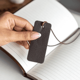 Premium Leather Notebook with Bookmark - A Classy & Useful Gift