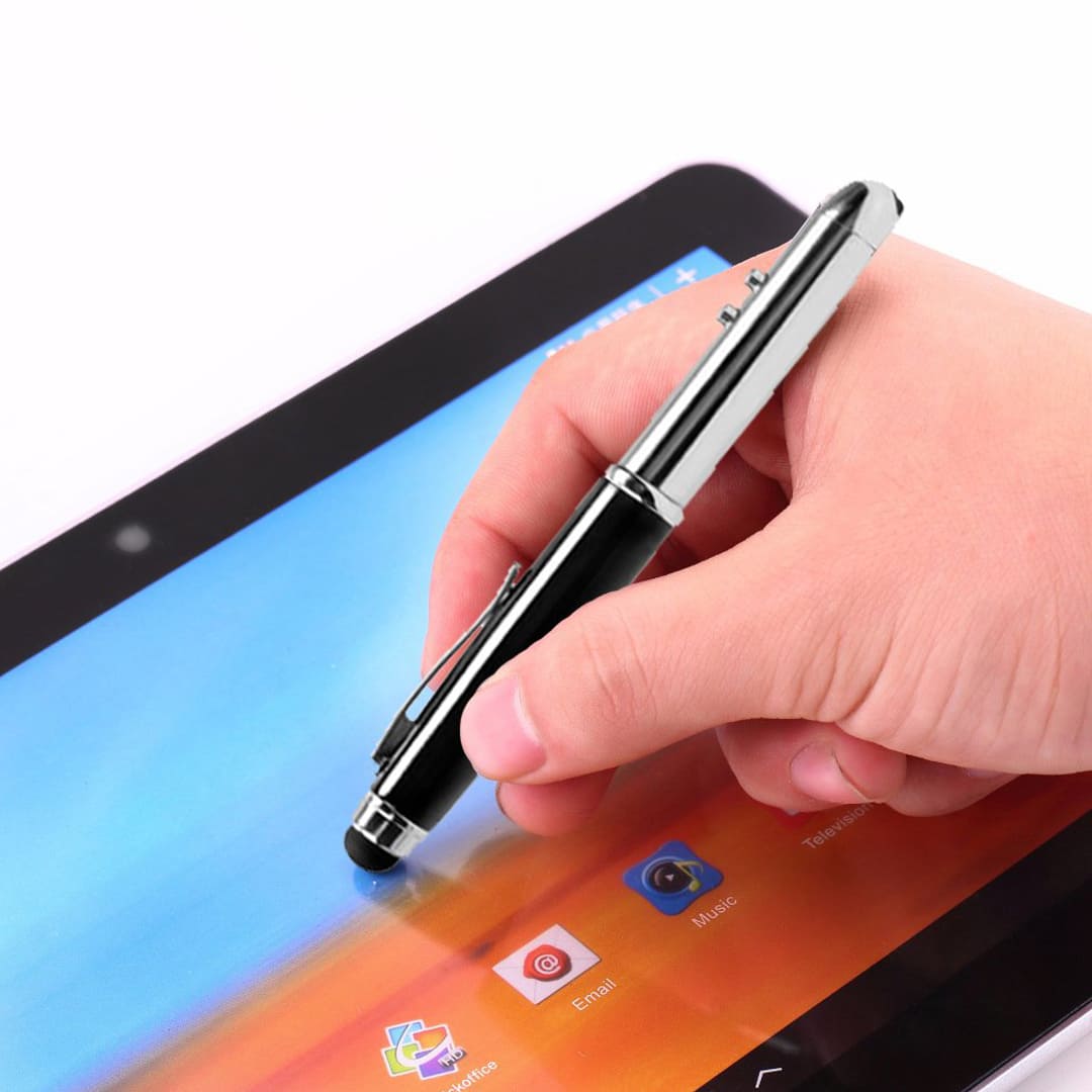 Premium 4-in-1 Personalized Laser Pointer Pen : Ideal Personalized Gift - Giftana