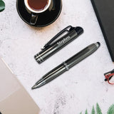 Premium Executive Pen with Stylus & LED Light – Personalized Gift - Giftana