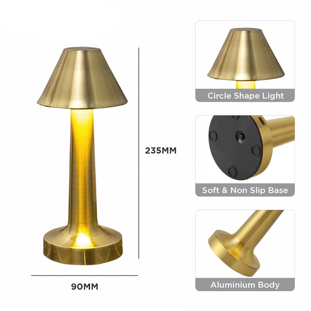 Pyramid LED Table Lamp : Unique Gifts for Home & Office - Giftana