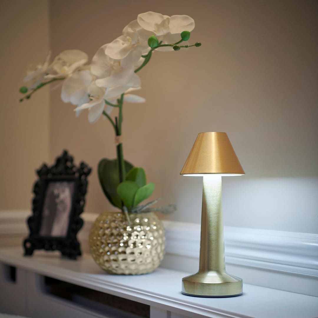 Pyramid LED Table Lamp : Unique Gifts for Home & Office - Giftana