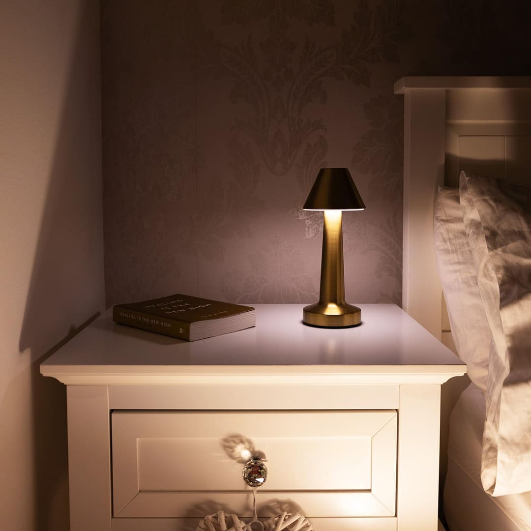 Pyramid LED Table Lamp : Unique Gifts for Home & Office - Giftana