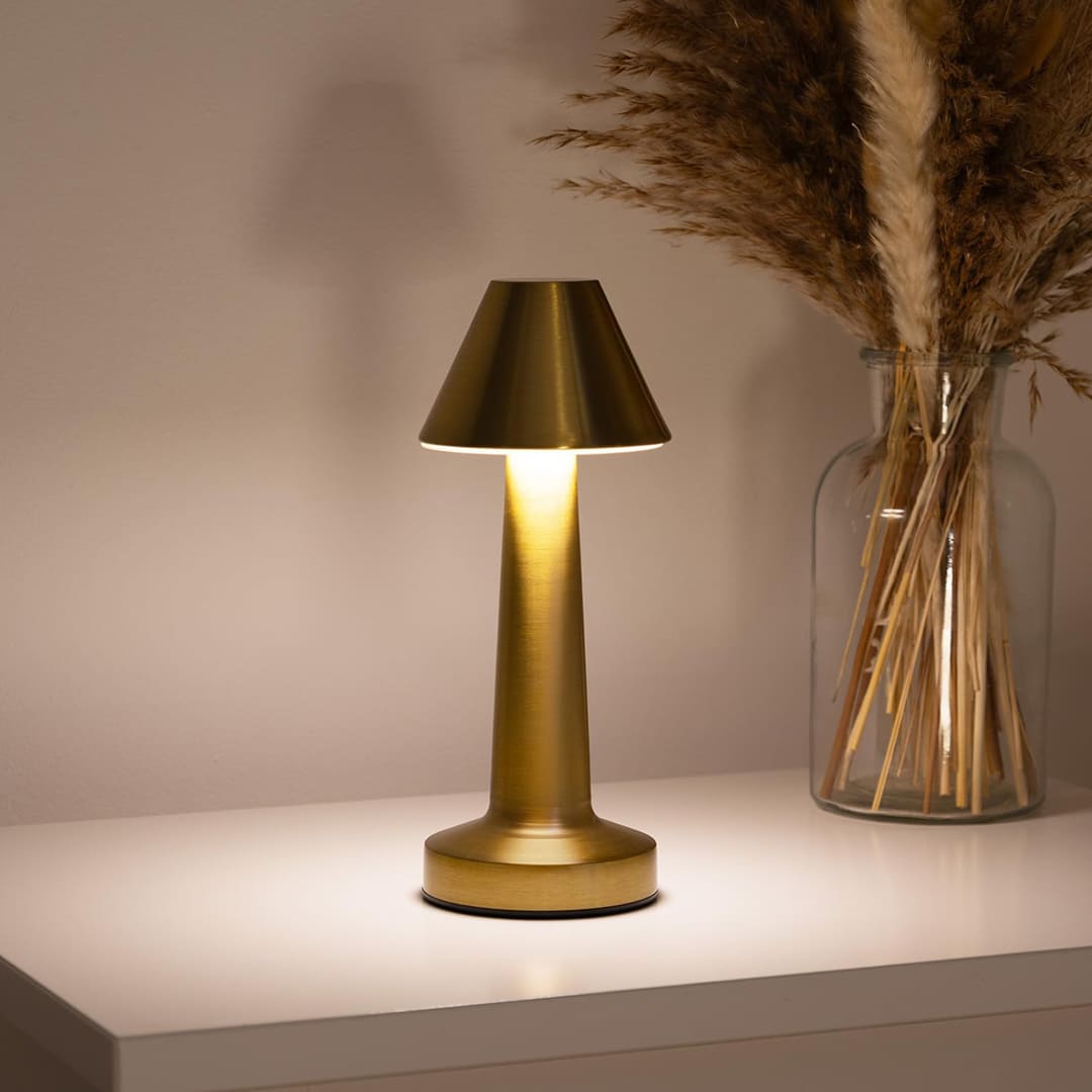 Pyramid LED Table Lamp : Unique Gifts for Home & Office - Giftana
