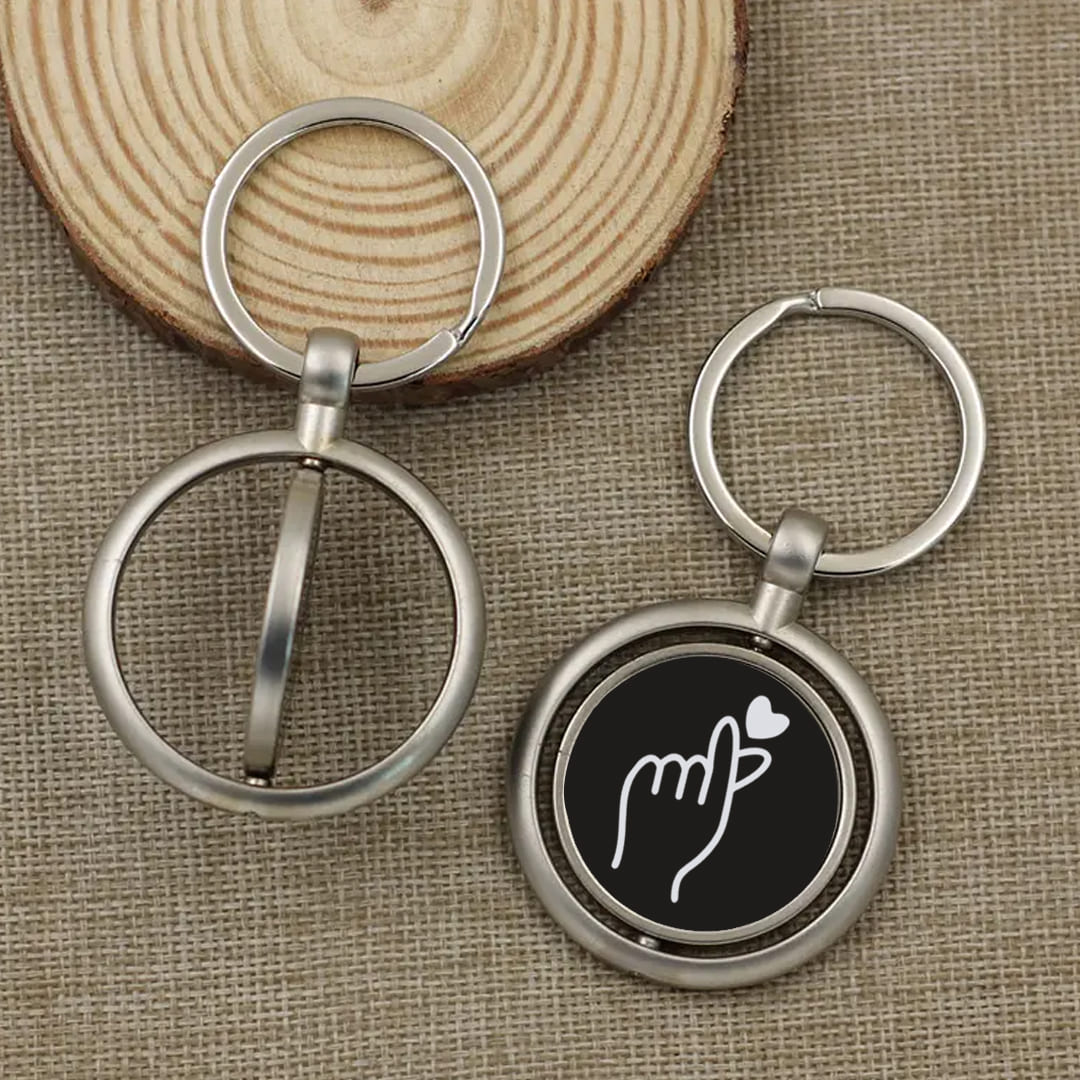 Round keychain3