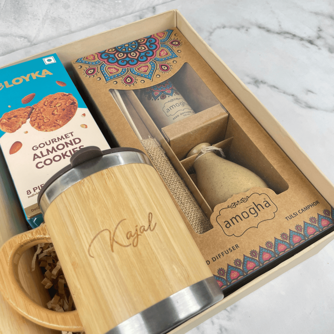 Personalized Bamboo Gift Hamper