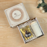 Personalized LED Temperature Tumbler & Chocolate Gift Set