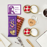 Elegant International Women's Day Gift Hamper with Chocolate & Candle