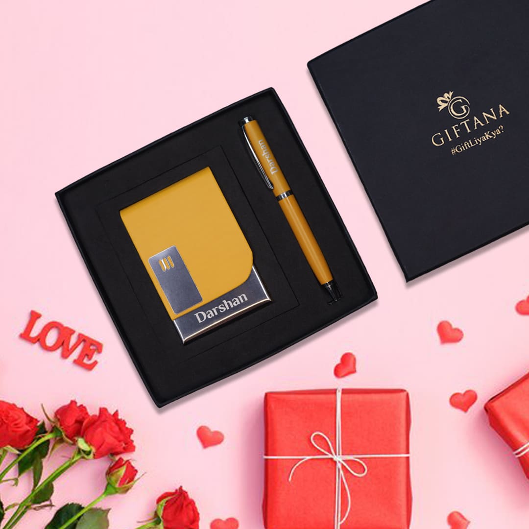 Personalized gift yellow giftana