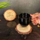 Wooden coaster giftana