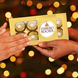 Diwali Corporate Gift Hamper with Ferrero Rocher, Cookies & Diya - Giftana