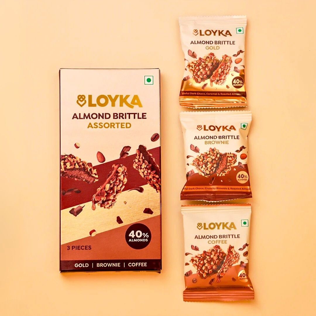 Loyka Almond Brittle Assorted
