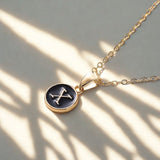 Elegant A to Z Necklace Black : Perfect Necklace Gifts for Every Style - Giftana