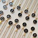 Elegant A to Z Necklace Black : Perfect Necklace Gifts for Every Style - Giftana