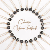 Elegant A to Z Necklace Black : Perfect Necklace Gifts for Every Style - Giftana