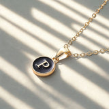 Elegant A to Z Necklace Black : Perfect Necklace Gifts for Every Style - Giftana