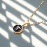 Elegant A to Z Necklace Black : Perfect Necklace Gifts for Every Style - Giftana