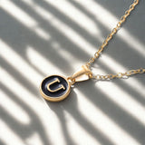 Elegant A to Z Necklace Black : Perfect Necklace Gifts for Every Style - Giftana