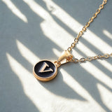 Elegant A to Z Necklace Black : Perfect Necklace Gifts for Every Style - Giftana