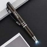 Premium Executive Pen with Stylus & LED Light – Personalized Gift - Giftana