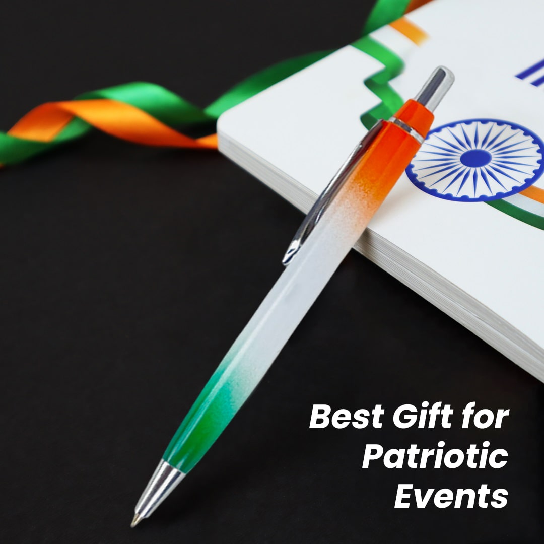 tiranga pen with stand holder