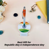 tiranga pen with stand holder