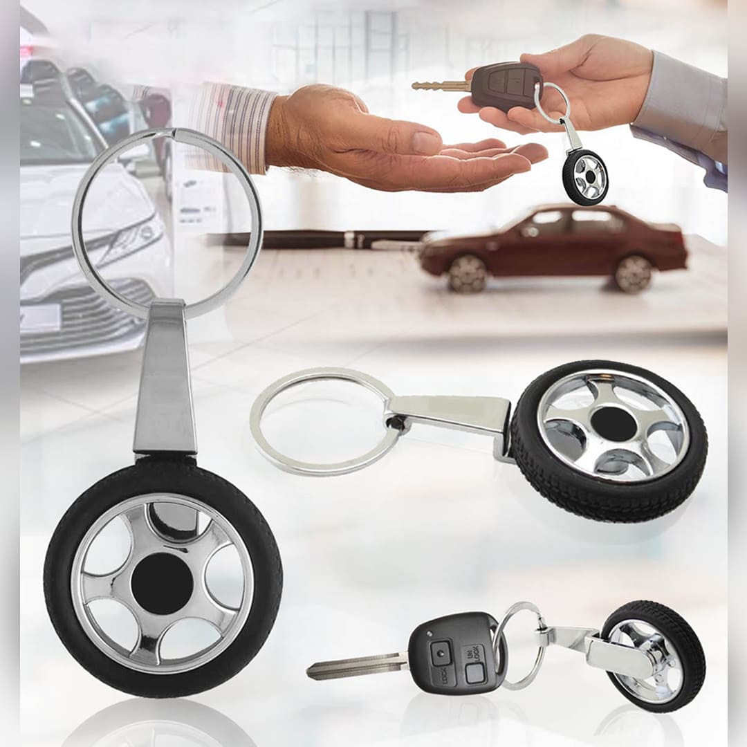 tyre shape keychain1