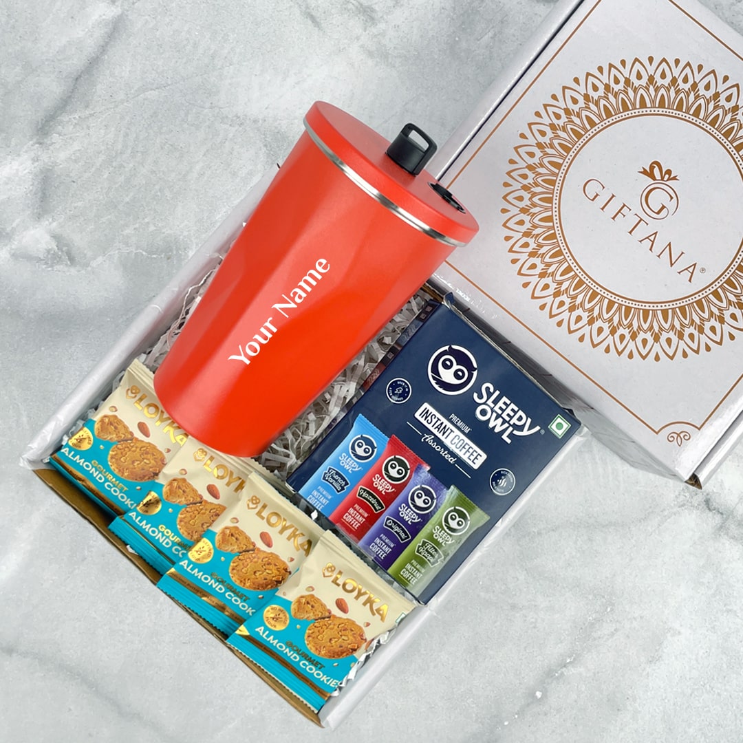 Personalized gift orange giftana