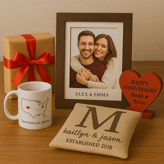Best Personalized Anniversary Gifts for Long-Distance Couples - Celebrate Love with Giftana