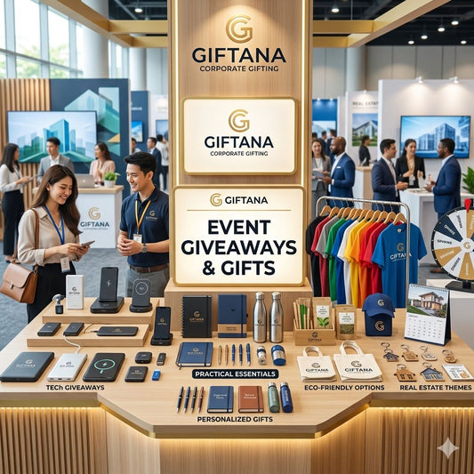 Event Giveaway Ideas for Real Estate & Corporate Expos That Leave a Lasting Impression