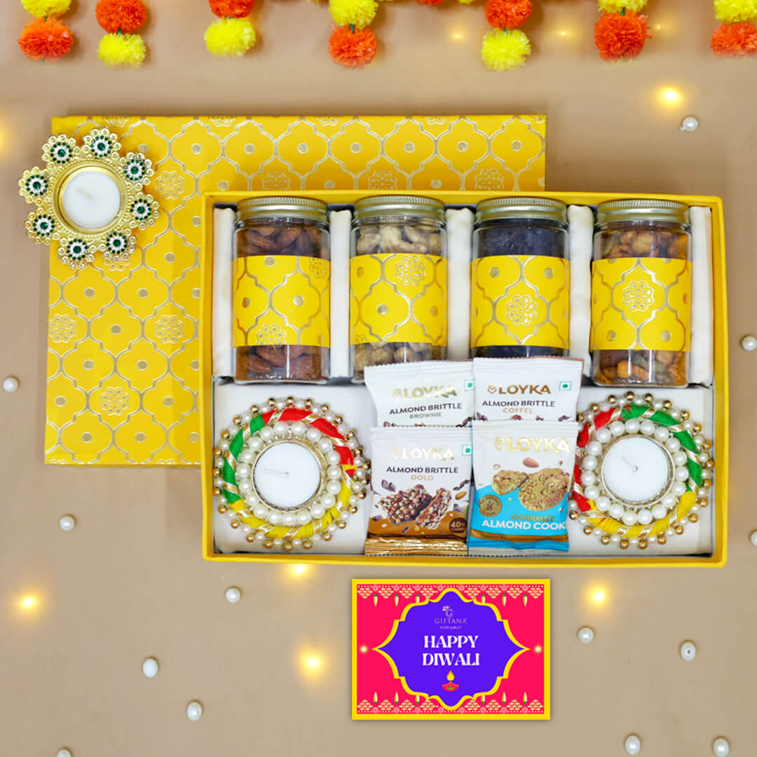 Exclusive Diwali Edible Gift HamperGiftana 