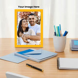 Personalized Gift Set : Yellow Photo Frame & Kit Kat for Special Moments