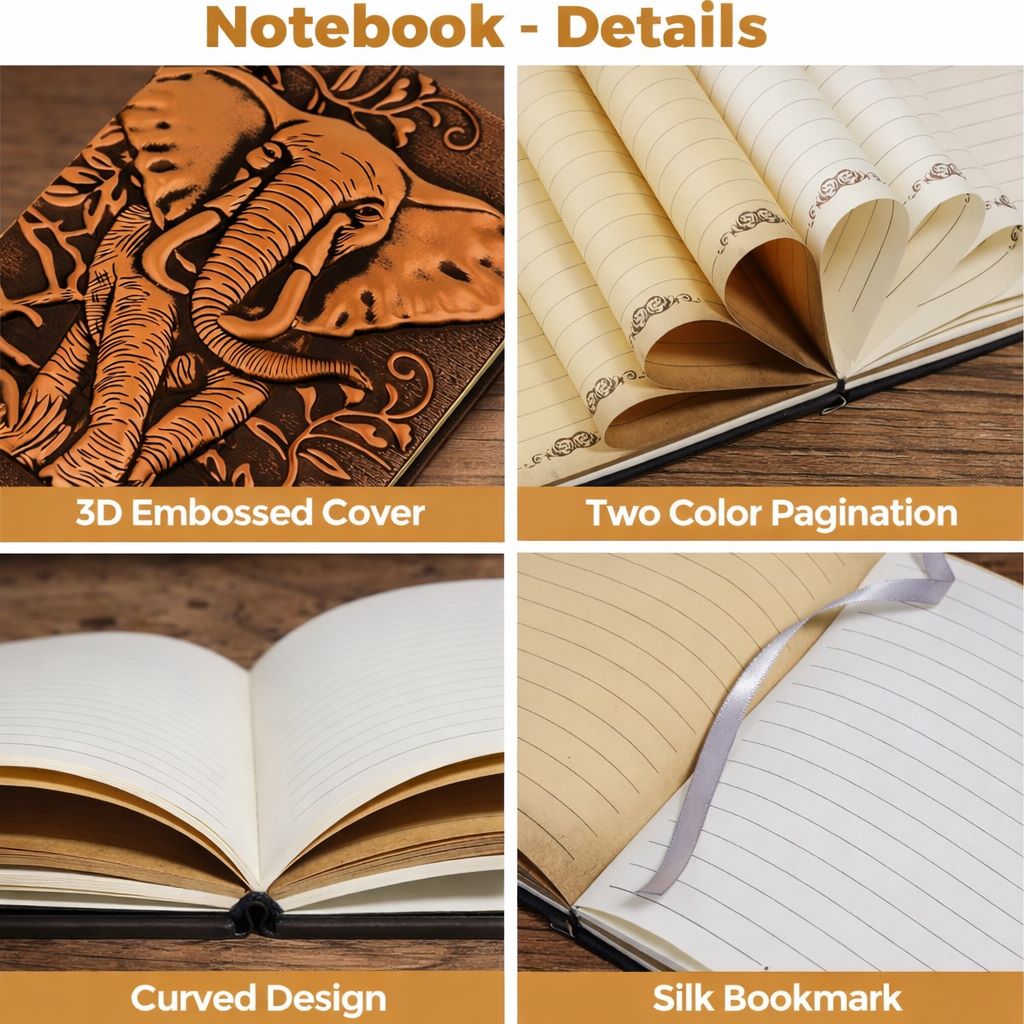 Elephant Copper Diary