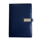 Customized Notebook Diary with name - Blue