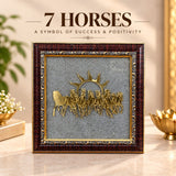 Diwali Festive Hamper – Surya Rath Decorative Plaque with Almond Brittle & Diyas
