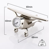 Stylish Aeroplane Paper Weight with Clock – Unique Gift - Giftana 