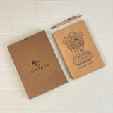Bharat Legacy Edition - Satyamev Jayate Wooden Diary & Pen Set