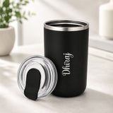 Personalised Gift 350ml Silicone Lid Travel Tumbler