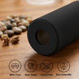 Custom Borosilicate Sipper Tumbler with Bamboo Lid
