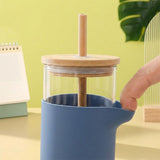 Custom Borosilicate Sipper Tumbler with Bamboo Lid