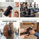 Custom Borosilicate Travel Bottle and Tumbler Drinkware Gift Set