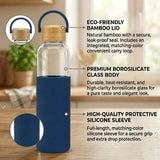 Custom Borosilicate Travel Bottle and Tumbler Drinkware Gift Set
