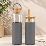 Custom Borosilicate Travel Bottle and Tumbler Drinkware Gift Set