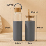 Custom Borosilicate Travel Bottle and Tumbler Drinkware Gift Set